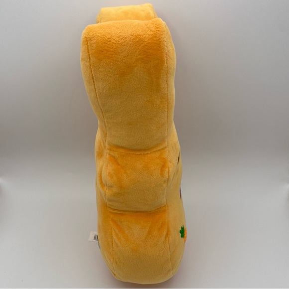 Peeps Bunny Plush Toy Orange Bow Tie Carrot Pillow Stuffed Animal 13 Inch Spring - Picture 4 of 6